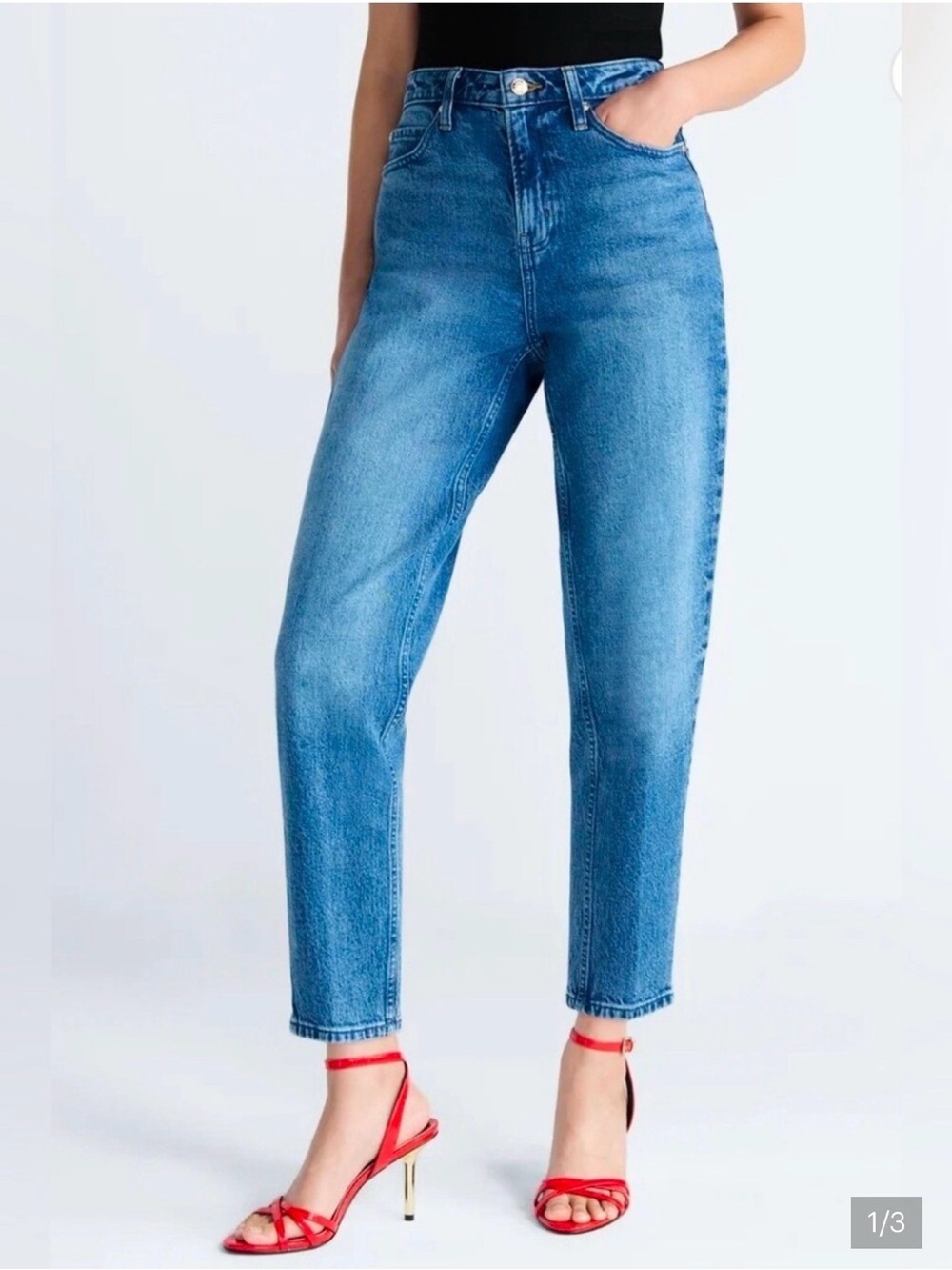 Barrel Jeans in Blue